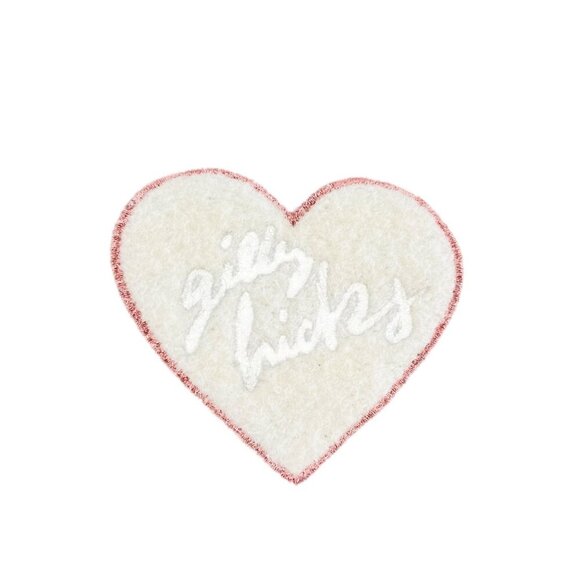 Gilly Hicks Womens Grey Crop Sweatshirt Long Sleeve Cotton Blend Heart Logo Size - Picture 2 of 8